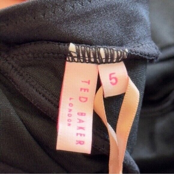 Ted Baker London Ralinda Triangle Cut Out Swimsuit‎ Size 12 Women - Picture 9 of 12